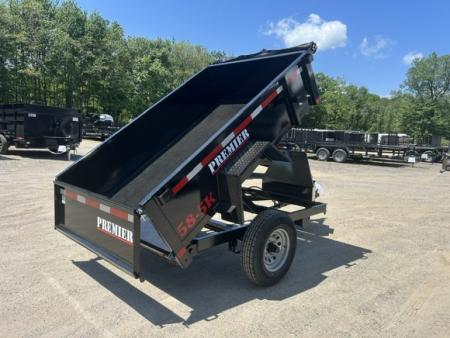 New 2027 Premier Trailers Inc. 5X8 Single 5,000 lb. Axle Dump Trailer