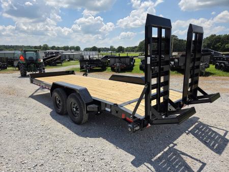 New 2027 Load Trail 83X20 TANDEM 14K EQUIPMENT HAULER W/WIDE STANDUP RAMPS