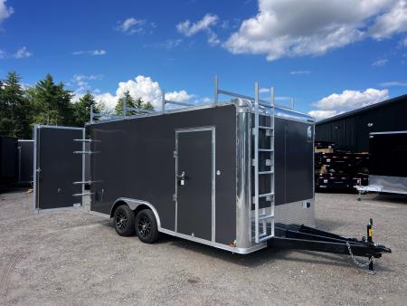 New 2027 Spartan 8.5x16 Flat Front / 30 Amp Elec. / Walkable Roof/ Contractor Package - 7000GVW