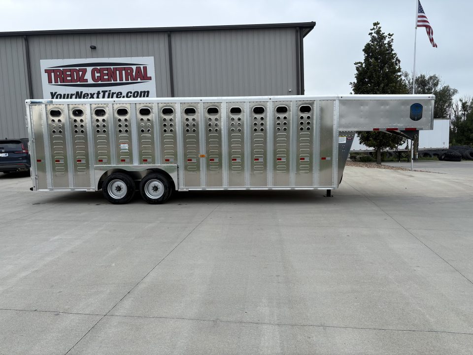 New 2027 Merritt 8x24 Cattle Baron Livestock Trailer