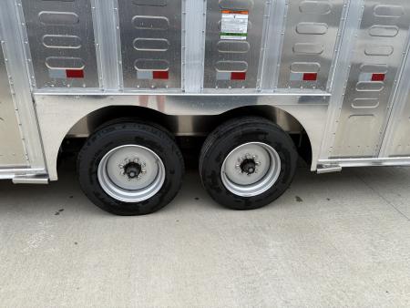 New 2027 Merritt 8x24 Cattle Baron Livestock Trailer