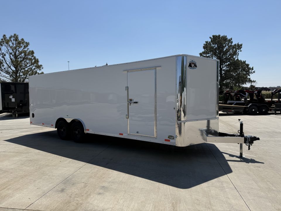 New NEW 2027 Bighorn R&M 8.5x24 +2V SUPERIOR QUALITY 14K Enclosed 7 ft Cargo Trailer Car Hauler