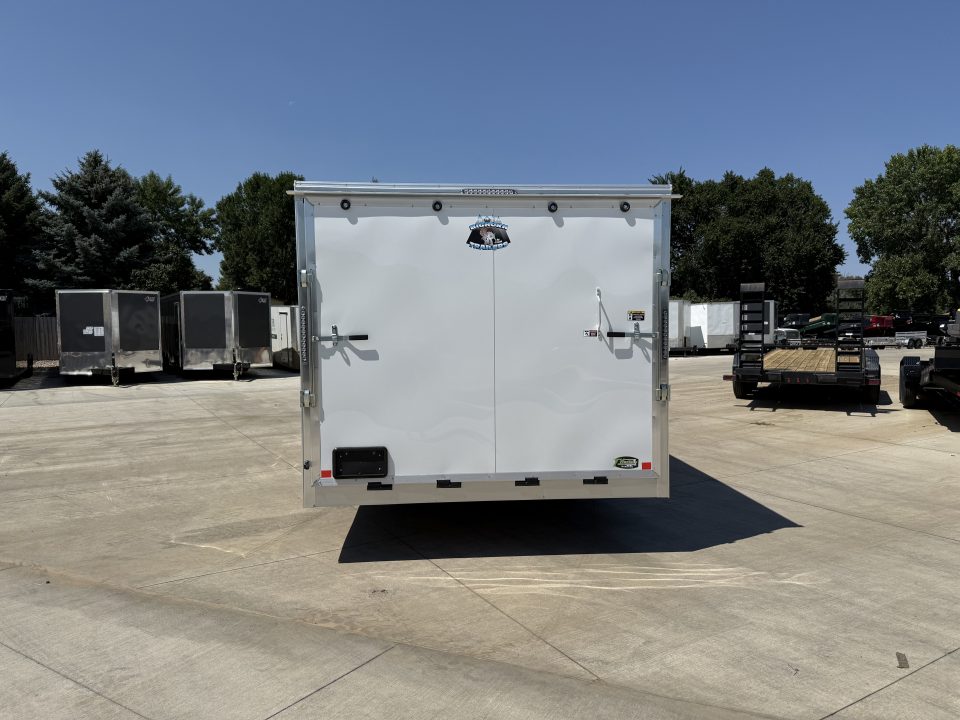 New NEW 2027 Bighorn R&M 8.5x24 +2V SUPERIOR QUALITY 14K Enclosed 7 ft Cargo Trailer Car Hauler