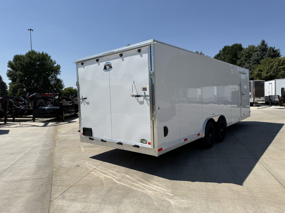 New NEW 2027 Bighorn R&M 8.5x24 +2V SUPERIOR QUALITY 14K Enclosed 7 ft Cargo Trailer Car Hauler