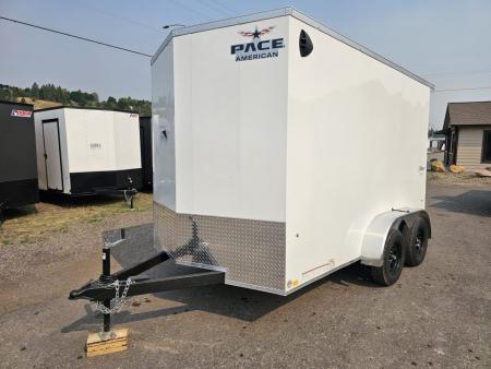 New 2027 Pace Outback DLX 7x12 7k Cargo Trailer