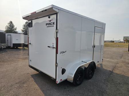 New 2027 Pace Outback DLX 7x12 7k Cargo Trailer