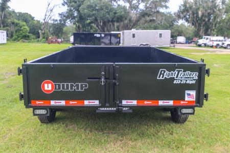 New 2027 7X14 U-Dump Dump Trailer