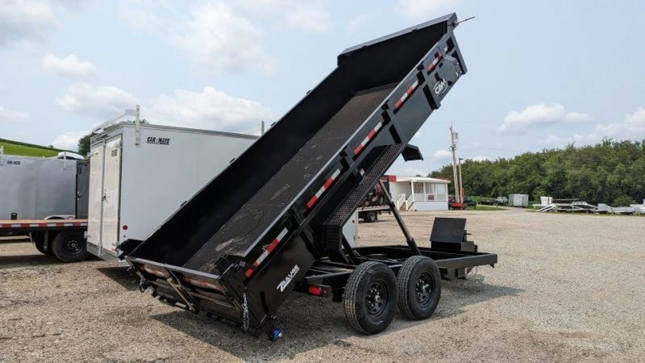 New 2027 CAM Superline 6'10" x 16' HD "BEAST" Lo Pro Equipment Dump w/ Underbody Ramps