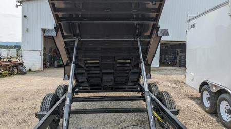 New 2027 CAM Superline 6'10" x 16' HD "BEAST" Lo Pro Equipment Dump w/ Underbody Ramps