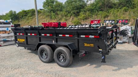 New 2027 CAM Superline 6'10" x 16' HD "BEAST" Lo Pro Equipment Dump w/ Underbody Ramps
