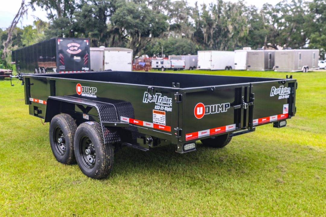 New 2027 7X14 U-Dump Dump Trailer