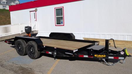New 2027 CAM Superline 16' Lo Pro Full Tilt Equipment Trailer (7K AXLES)