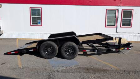 New 2027 CAM Superline 16' Lo Pro Full Tilt Equipment Trailer (7K AXLES)