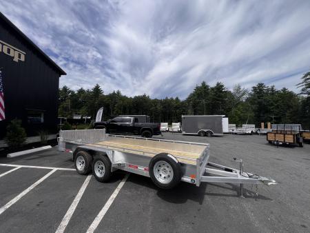 New 2027 Triumph 7X16 Aluminum Utility Trailer / Bi Fold Ramp - 7000GVW
