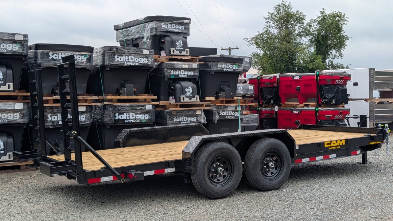 New 2025 CAM SUPERLINE 18' Channel Frame Equipment Hauler