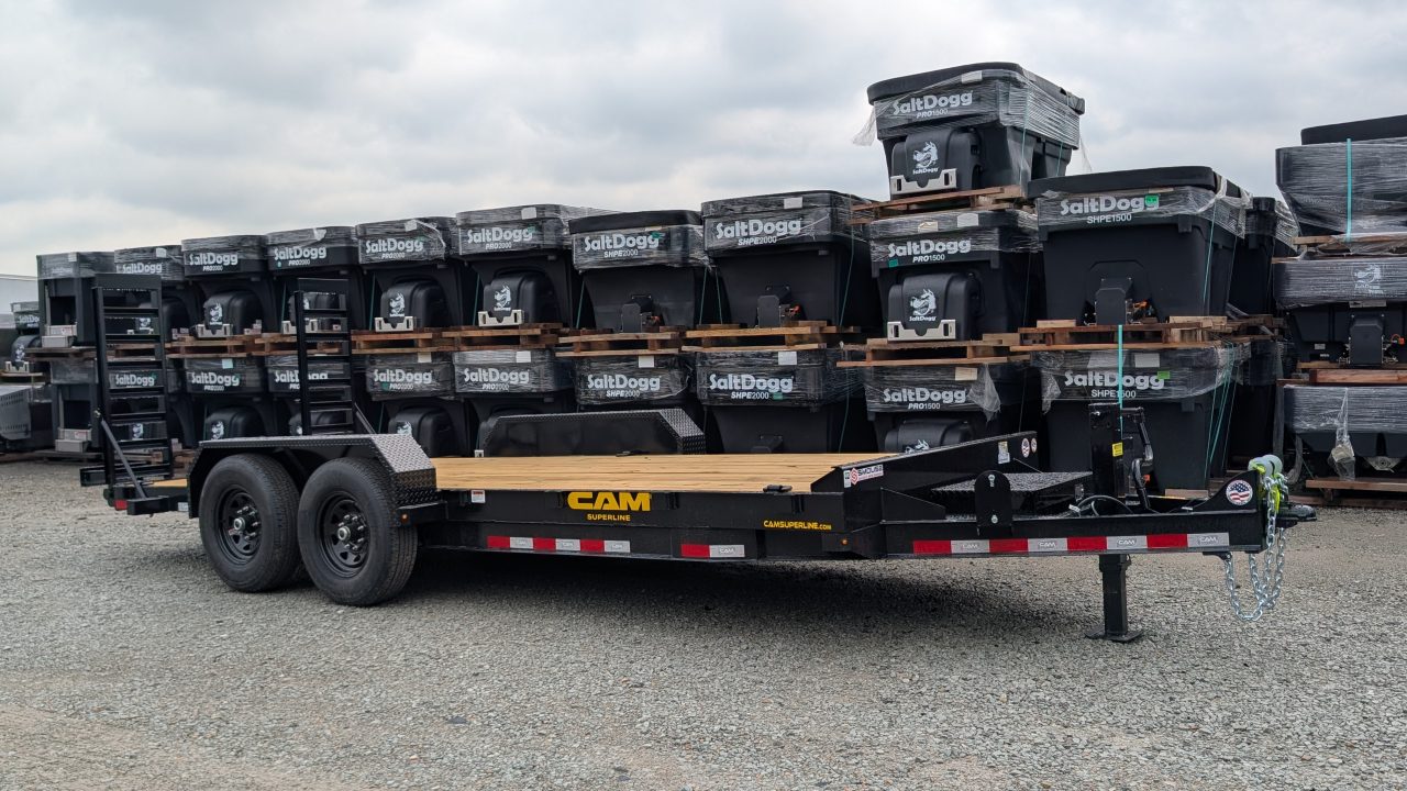 New 2025 CAM SUPERLINE 18' Channel Frame Equipment Hauler