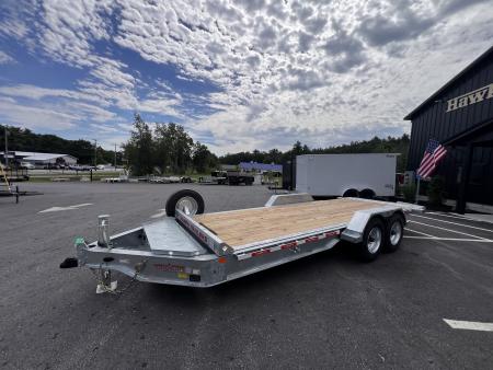 New 2027 Triumph galvanized 7x20 - Hydraulic Power Tilt/ Dual Cylinder / I-Beam Frame - 16k GVW