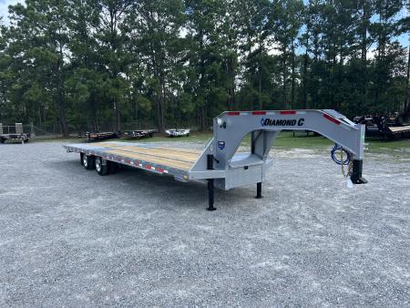 New 2027 Diamond C FMAX212 Hydraulic Dovetail, 35ft ( 23+12) 12K Axles, 17.5 Wheels PACESETTER, Hyd Disc Brakes