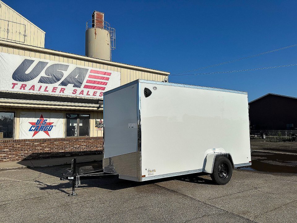 New 2027 US Cargo 6x12 Scout w/Ramp Door & 6ft 6in Height Cargo / Enclosed Trailer