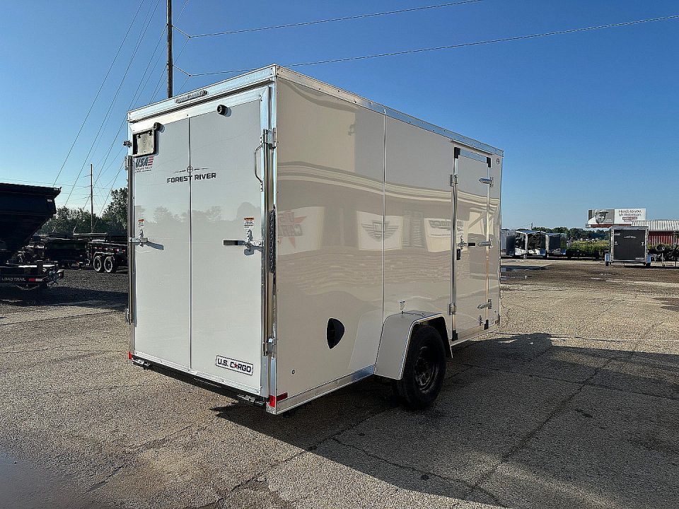 New 2027 US Cargo 6x12 Scout w/Ramp Door & 6ft 6in Height Cargo / Enclosed Trailer
