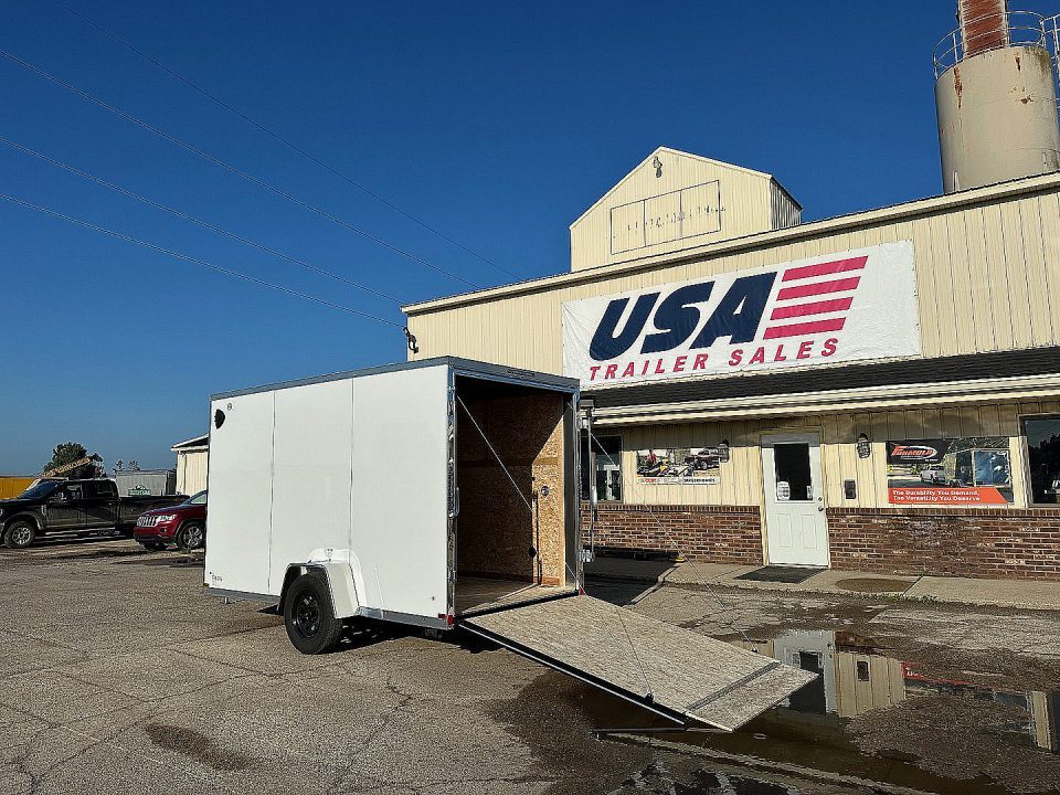 New 2027 US Cargo 6x12 Scout w/Ramp Door & 6ft 6in Height Cargo / Enclosed Trailer