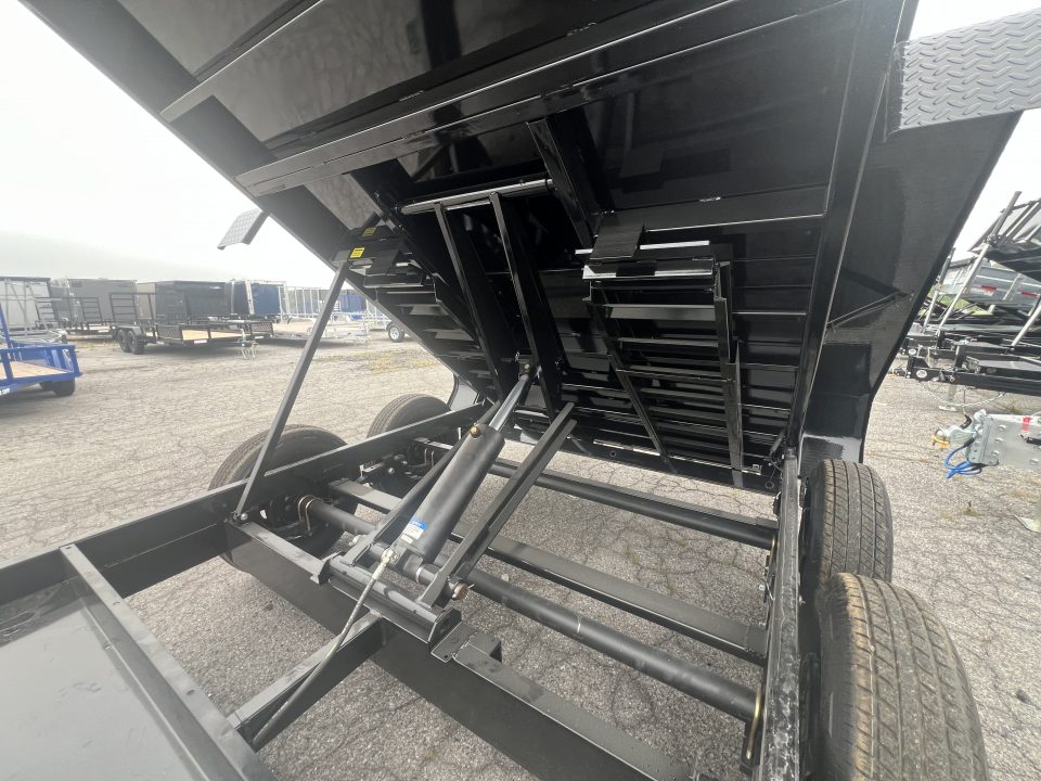 New 2027 Sure-Trac 7X12 12K Scissor Lift Dump Trailer