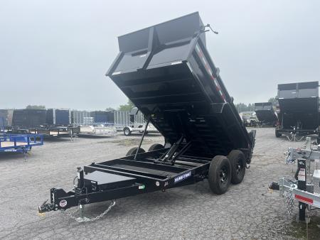 New 2027 Sure-Trac 7X12 12K Scissor Lift Dump Trailer