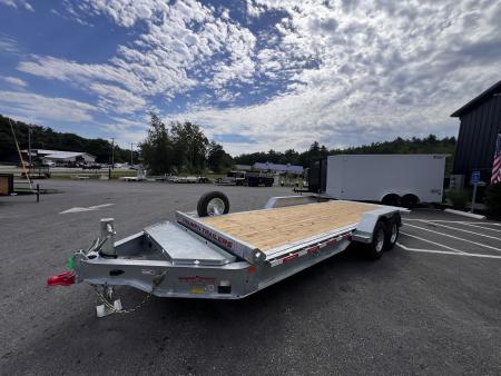 New 2027 Triumph galvanized 7x20 - Hydraulic Power Tilt/ Dual Cylinder / I-Beam Frame -9990 GVW