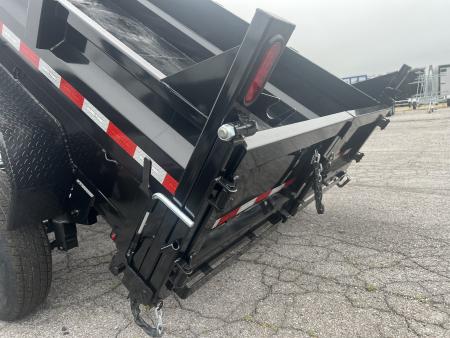 New 2026 Sure-Trac 7X12 12K Scissor Lift Dump Trailer