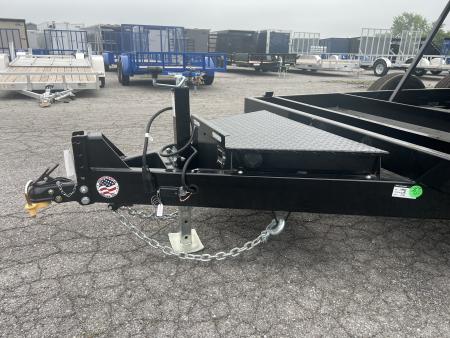 New 2026 Sure-Trac 7X12 12K Scissor Lift Dump Trailer