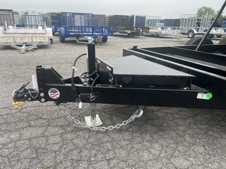 New 2026 Sure-Trac 7X12 12K Scissor Lift Dump Trailer