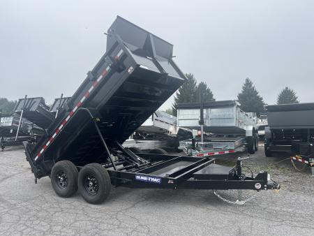 New 2026 Sure-Trac 7X12 12K Scissor Lift Dump Trailer
