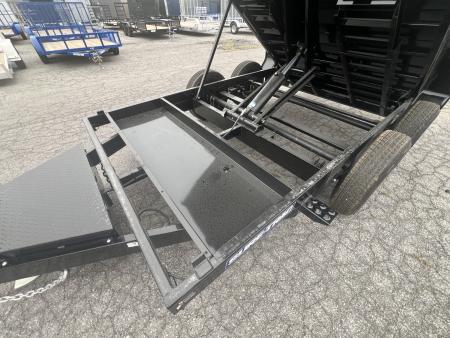New 2026 Sure-Trac 7X12 12K Scissor Lift Dump Trailer