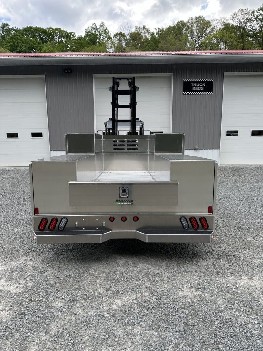 New Martin Truck Bodies Aluminum HFSB Service Body DRW 84" CA Cab and Chassis Tall Front Compartment SMOOTH APPEARANCE