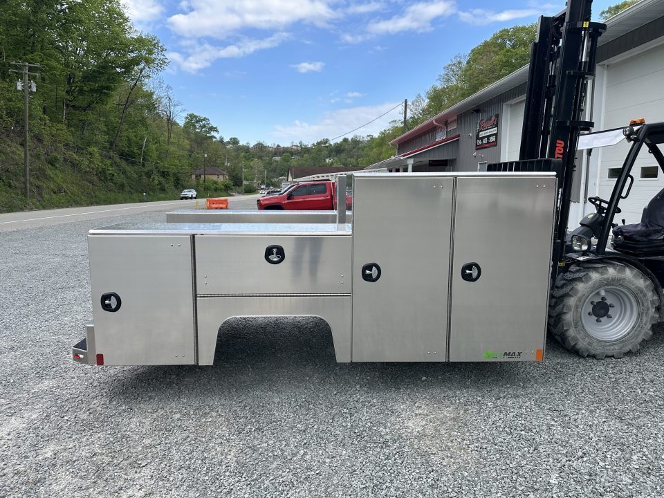 New Martin Truck Bodies Aluminum HFSB Service Body DRW 84" CA Cab and Chassis Tall Front Compartment SMOOTH APPEARANCE