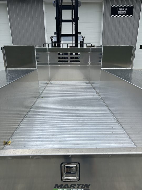 New Martin Truck Bodies Aluminum HFSB Service Body DRW 84" CA Cab and Chassis Tall Front Compartment SMOOTH APPEARANCE