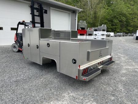 New Martin Truck Bodies Aluminum HFSB Service Body DRW 84  CA Cab and Chassis Tall Front Compartment SMOOTH APPEARANCE