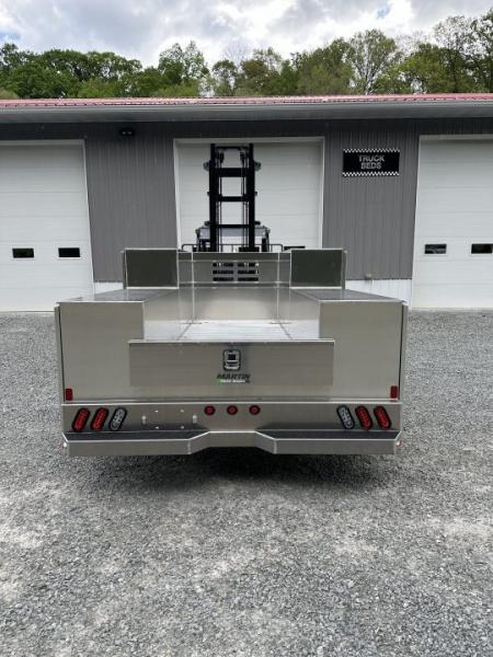 New Martin Truck Bodies Aluminum HFSB Service Body DRW 84" CA Cab and Chassis Tall Front Compartment SMOOTH APPEARANCE