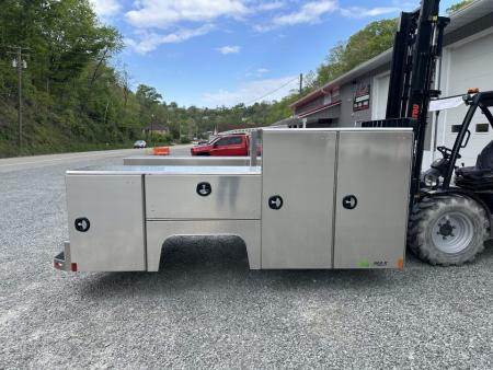 New Martin Truck Bodies Aluminum HFSB Service Body DRW 84" CA Cab and Chassis Tall Front Compartment SMOOTH APPEARANCE