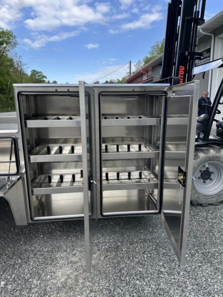 New Martin Truck Bodies Aluminum HFSB Service Body DRW 84" CA Cab and Chassis Tall Front Compartment SMOOTH APPEARANCE