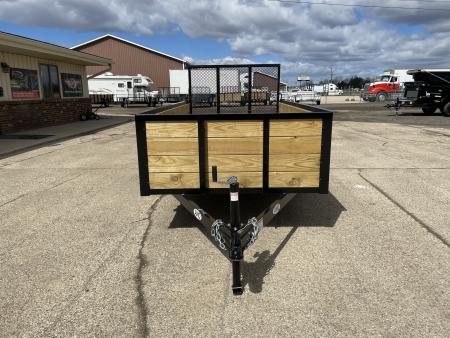 New 2027 AMO 5x8 Woodside 3k Landscape Trailer