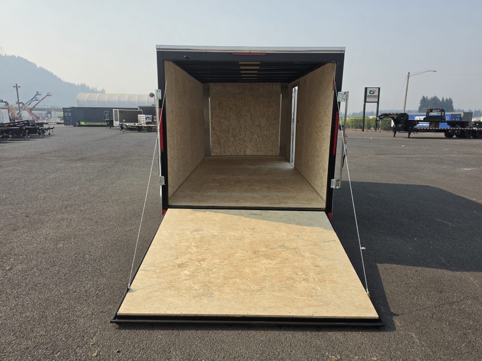 New 2027 Mirage 7x14 EXPO Round Front Flat Top Enclosed Trailer 7K GVWR