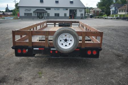 Used 2015 PJ Trailers Flat bed Deckover Trailer