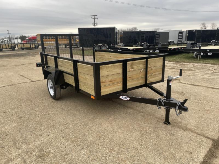 New 2027 AMO 4x8 Woodside 2k Landscape Trailer