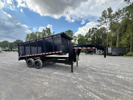 New 2026 Oak Ridge 8.5x16x4 16k Gooseneck Dump Trailer