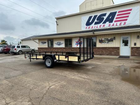 New 2027 AMO 76x14 Low-Side 3k Landscape Trailer