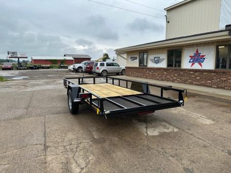 New 2027 AMO 76x14 Low-Side 3k Landscape Trailer