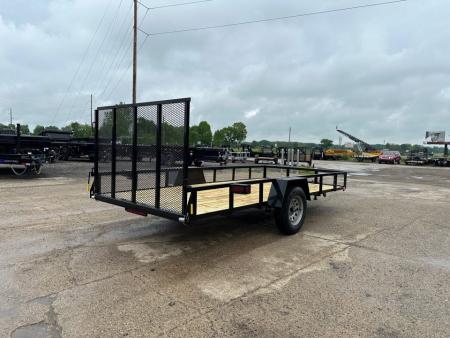 New 2027 AMO 76x14 Low-Side 3k Landscape Trailer