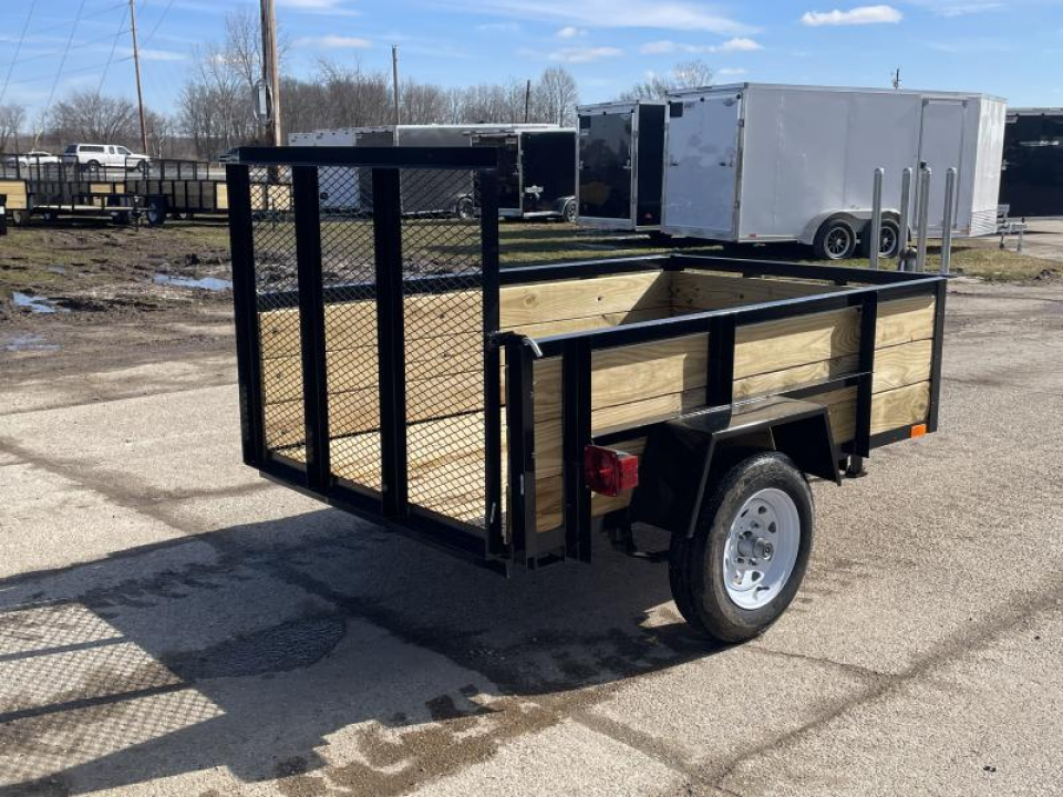 New 2027 AMO 4x6 Woodside 2k Landscape Trailer