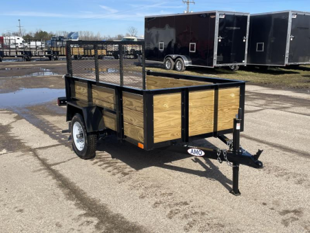New 2027 AMO 4x6 Woodside 2k Landscape Trailer